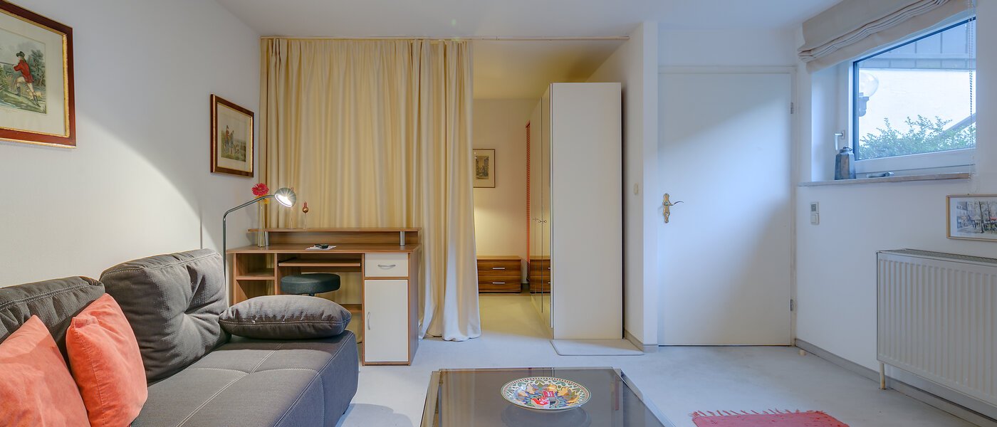 подвальная квартира Pullach im Isartal 02 гостиная 2191