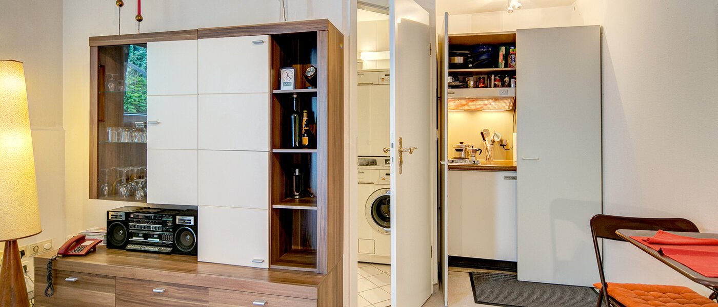 подвальная квартира Pullach im Isartal 01 кухня 2191