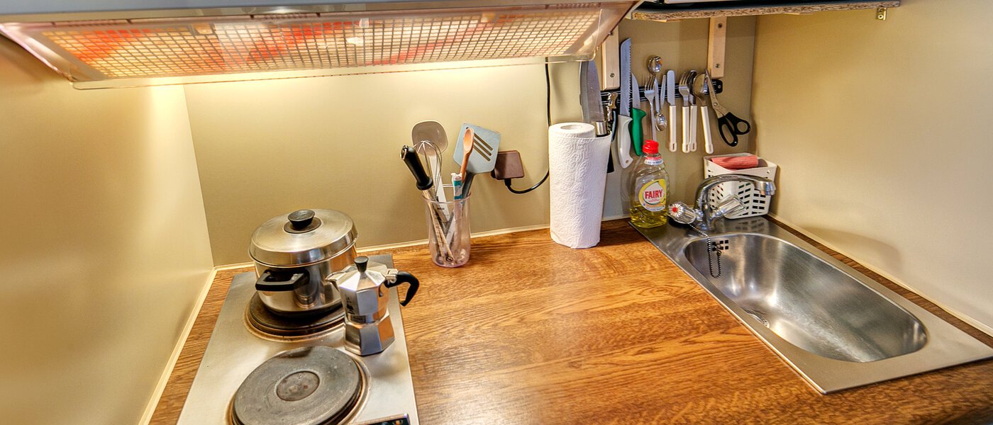 подвальная квартира Pullach im Isartal 03 кухня 2191