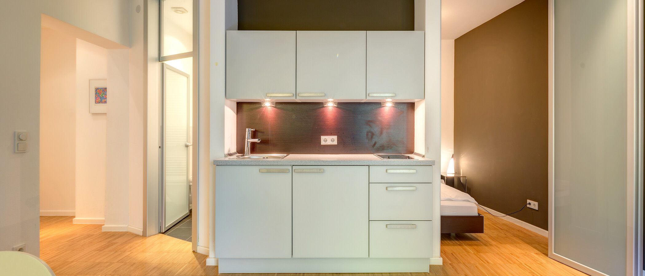 квартира München Maxvorstadt - Universitätsviertel 01 кухня 2228