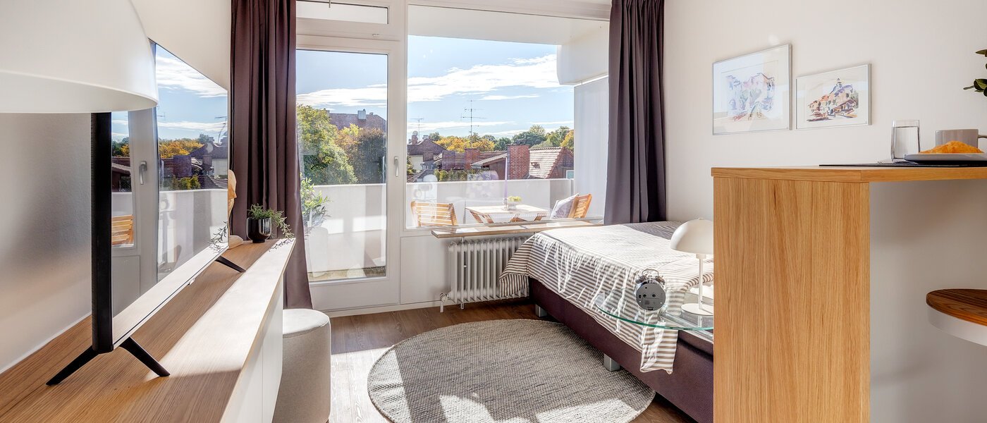 квартира München Schwabing-Nord (zw. Leopoldstraße & Englischen Garten) 04 жилое пространство 2242