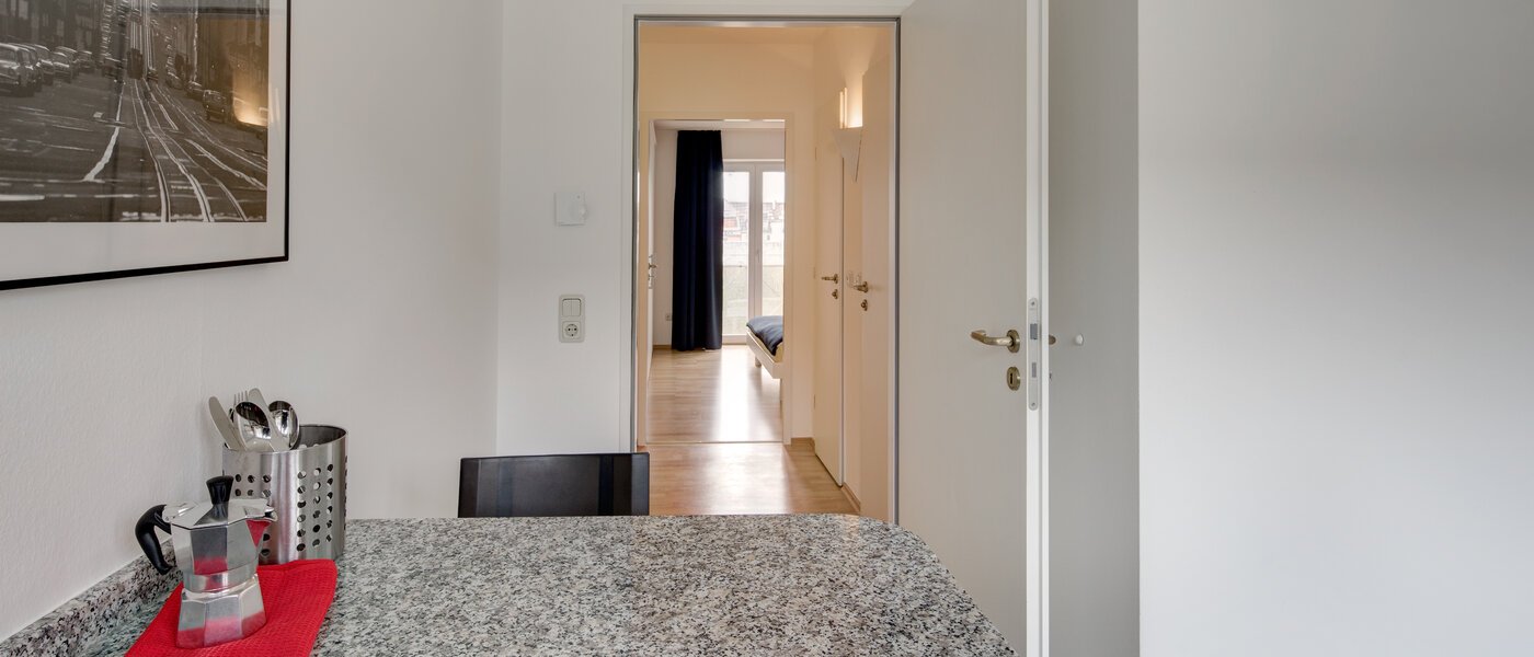 квартира München Maxvorstadt - Museumsviertel 03 кухня 2248