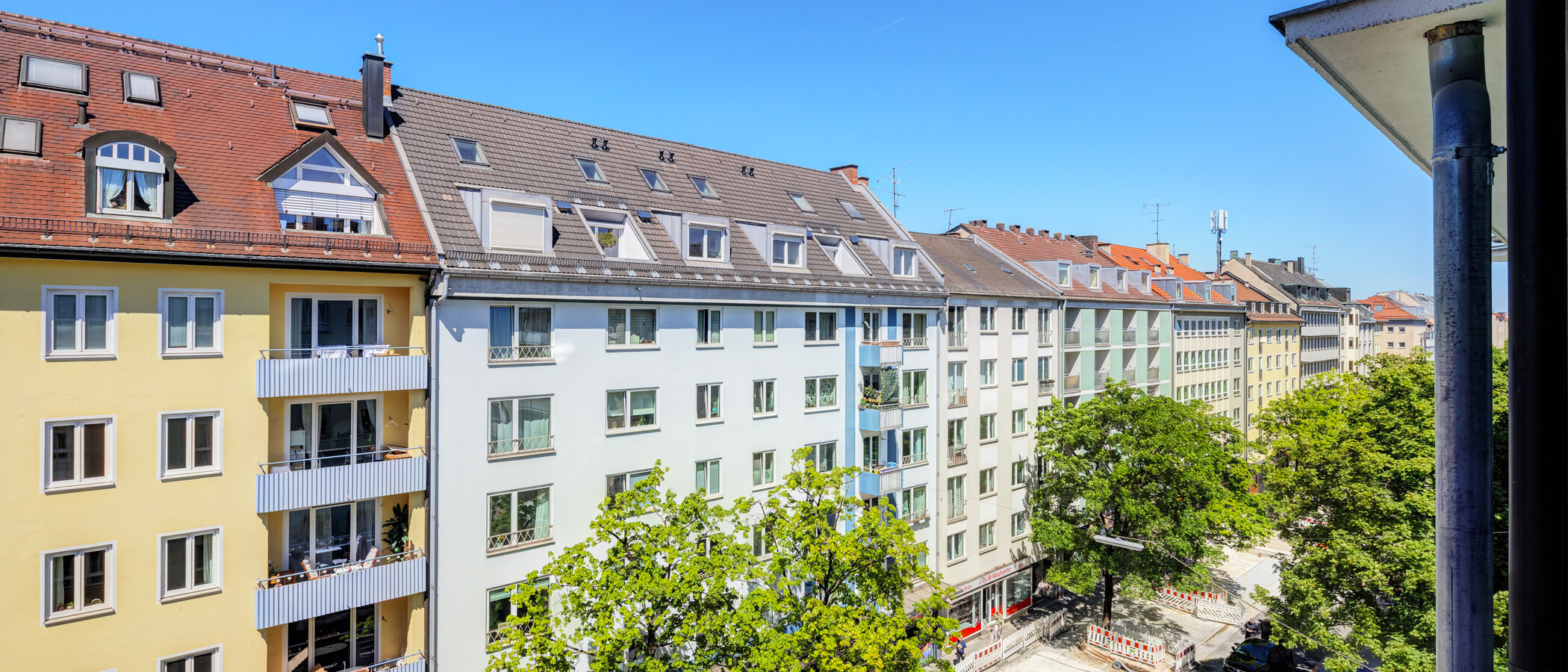 квартира München Maxvorstadt - Museumsviertel 01 вид из окна 2248