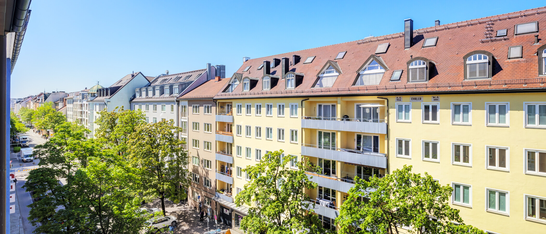 квартира München Maxvorstadt - Museumsviertel 02 вид из окна 2248