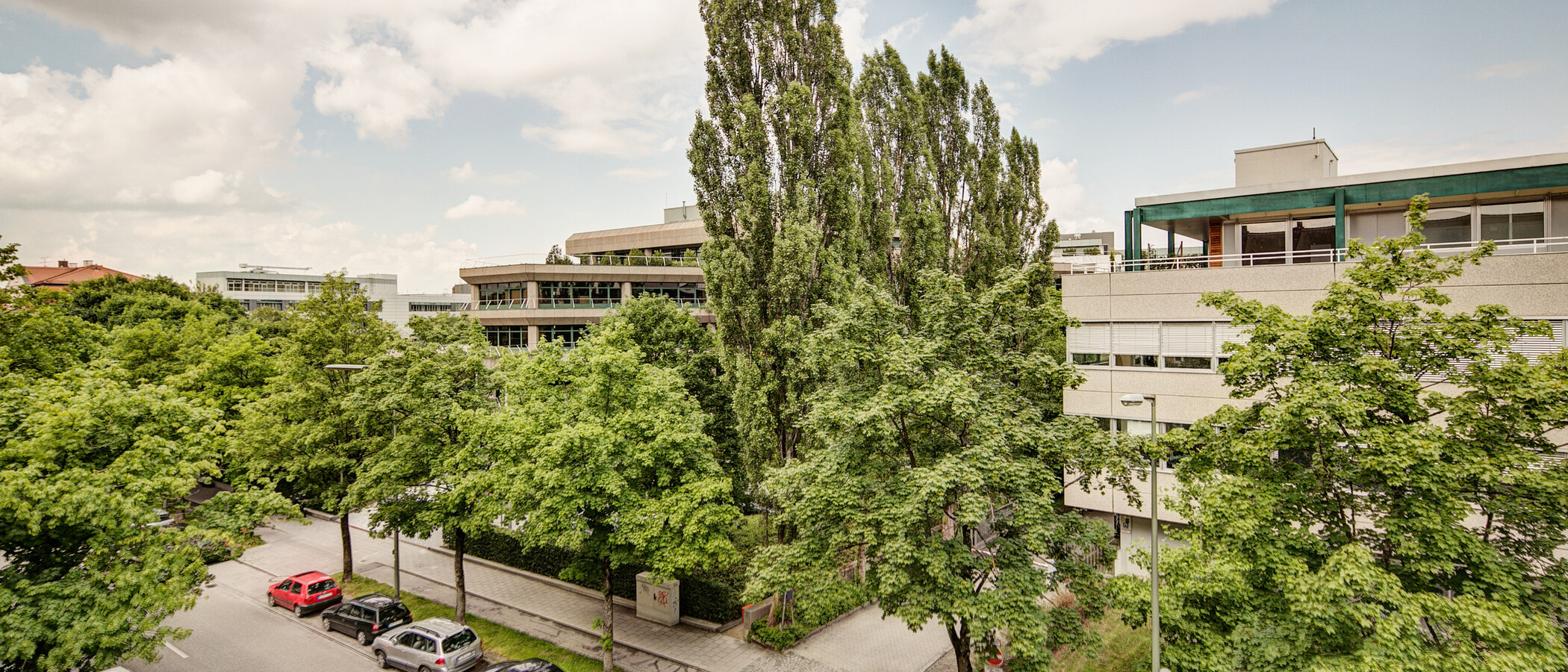 квартира München Giesing 01 вид из окна 2262