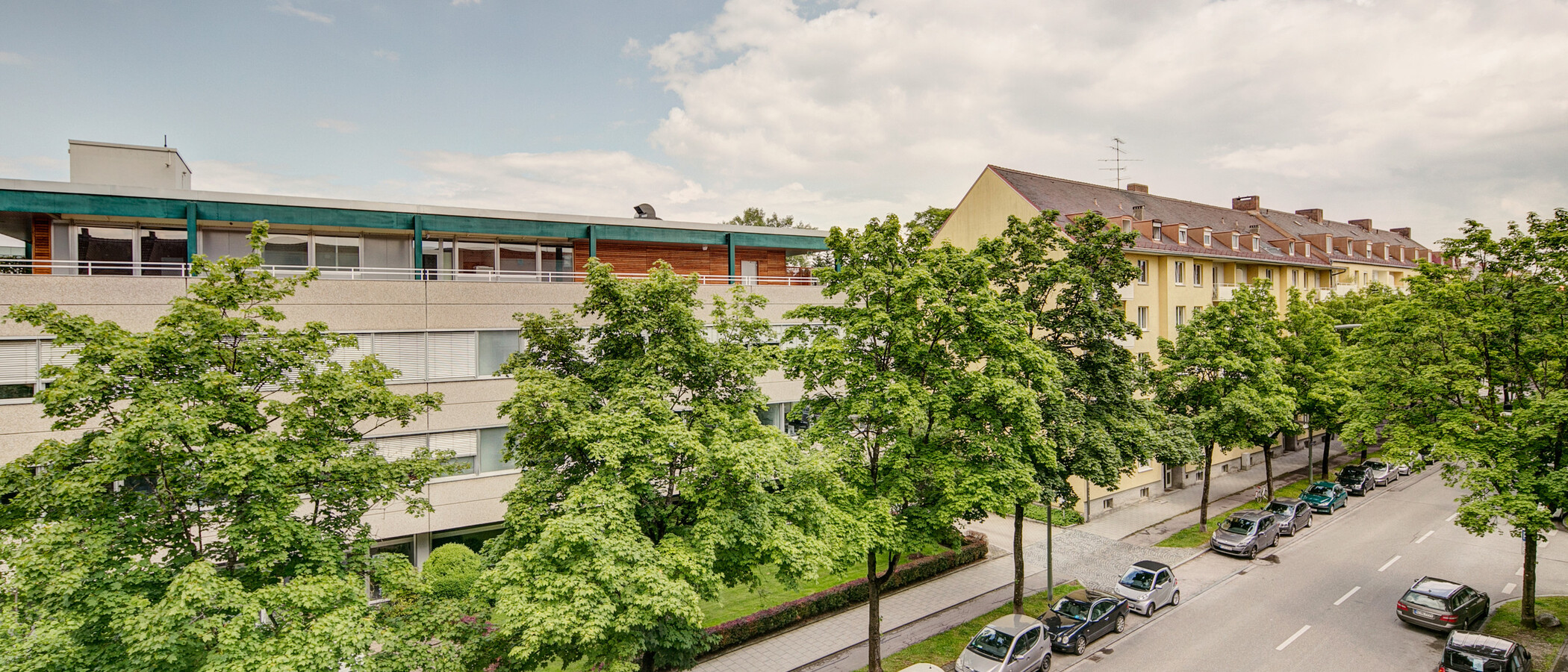 квартира München Giesing 03 вид из окна 2262