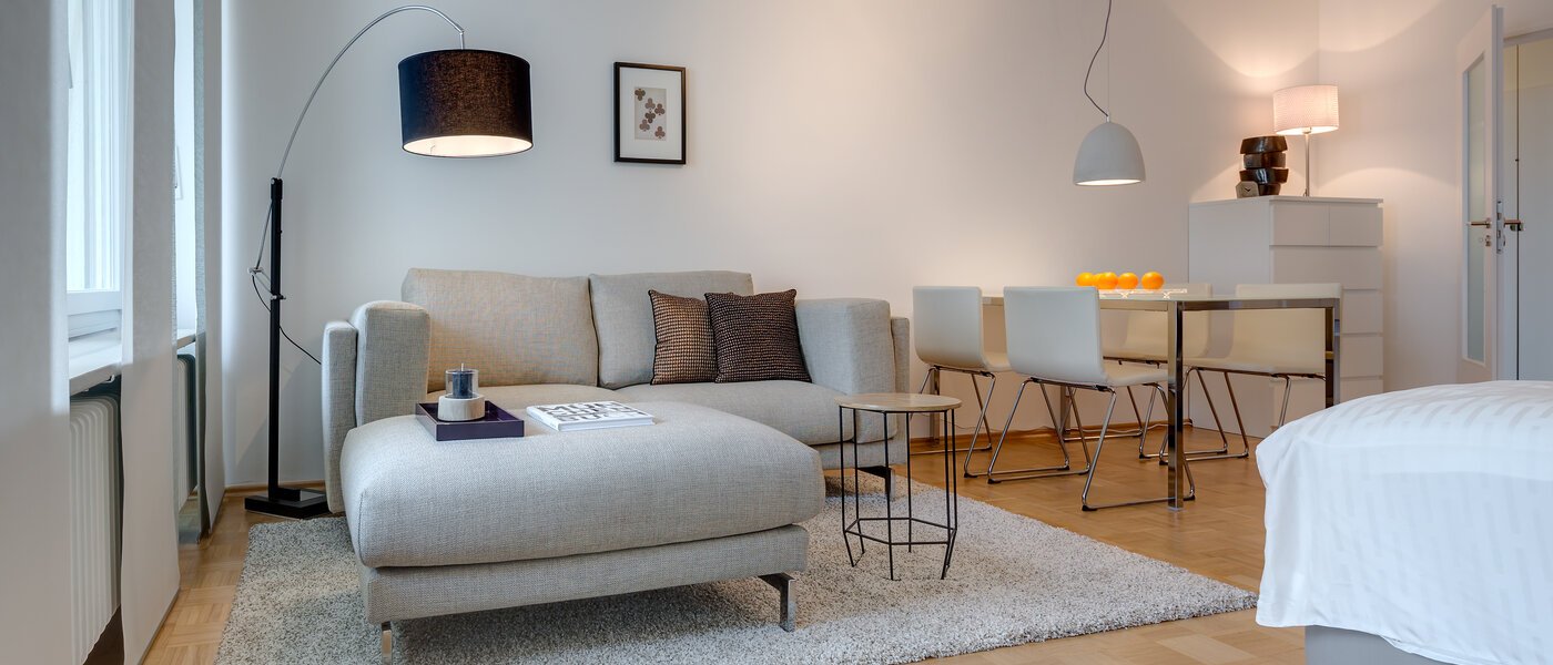 квартира München Solln 01 гостиная 227