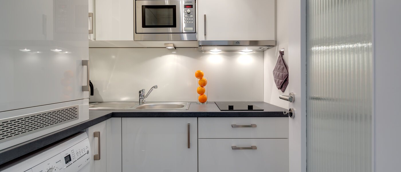 квартира München Solln 02 кухня 227
