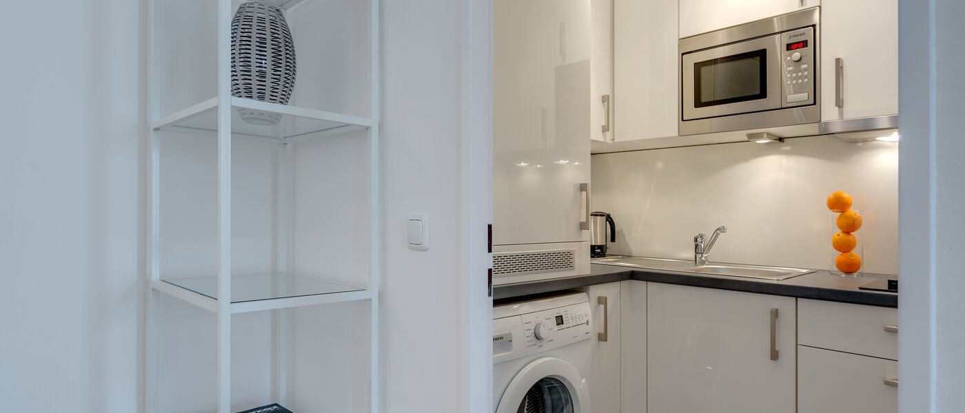 квартира München Solln 04 кухня 227