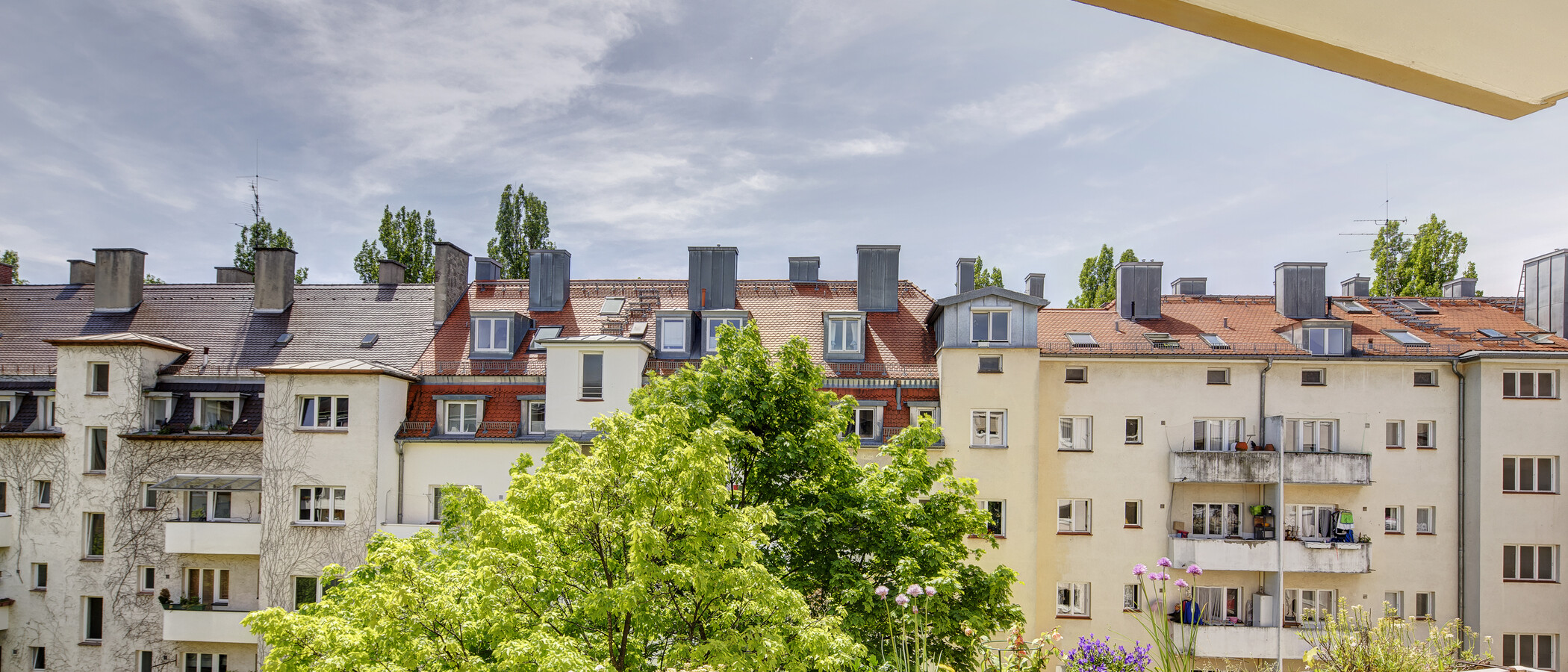 квартира München Schwabing-West (rund um den Bonner Platz) 01 балкон 230