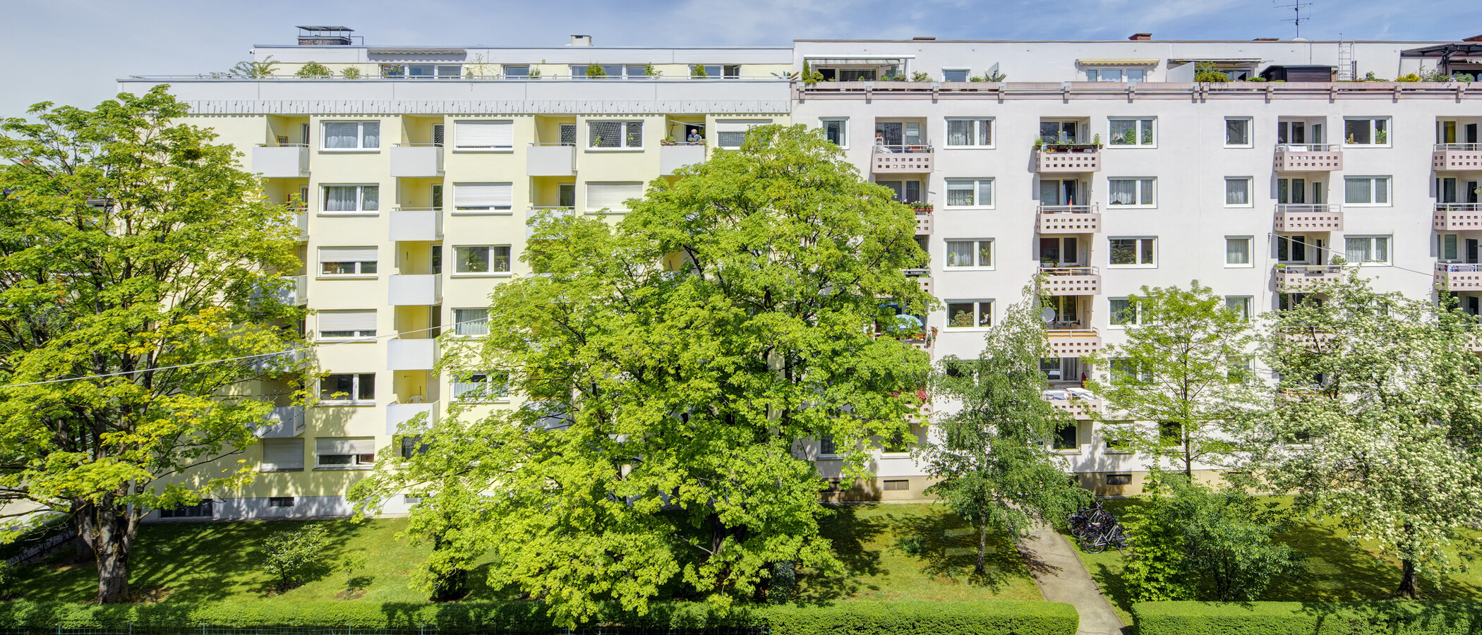 квартира München Schwabing-West (rund um den Bonner Platz) 01 вид из окна 230