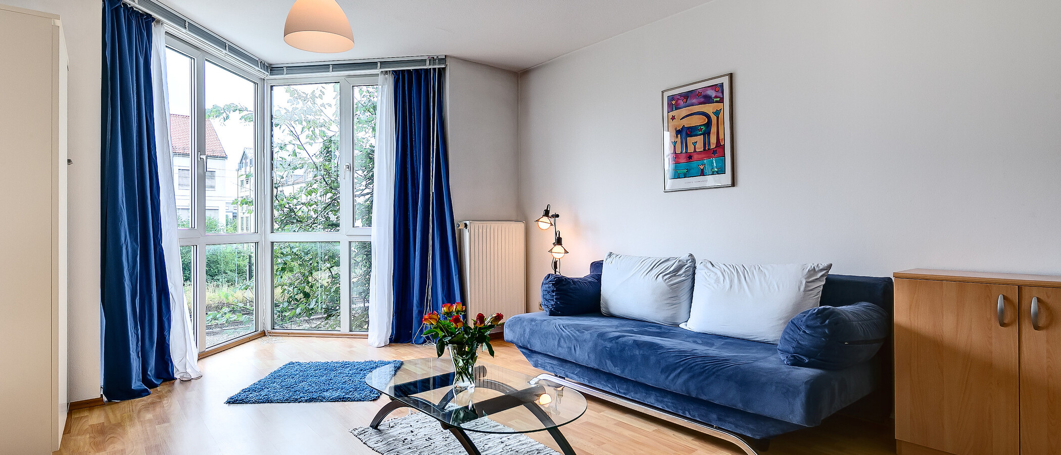 квартира Unterhaching 01 гостиная 2327