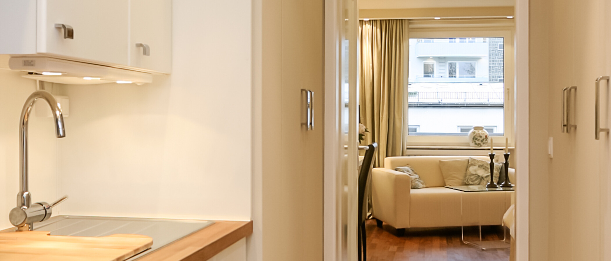 квартира München Schwabing (links der Leopoldstraße) 02 коридор 2333