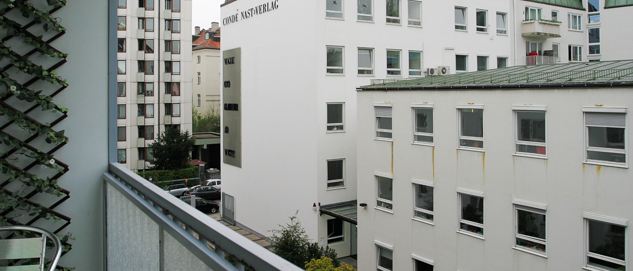 квартира München Schwabing (links der Leopoldstraße) 04 балкон 2333