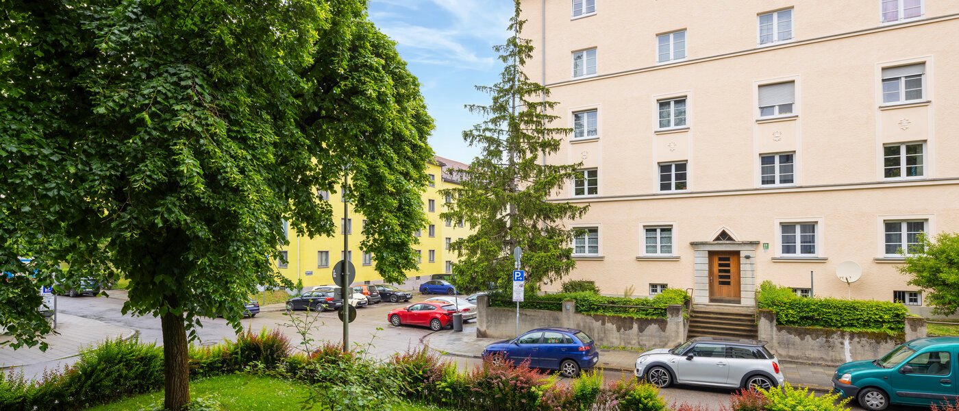 квартира München Sendling 01 вид из окна 2343