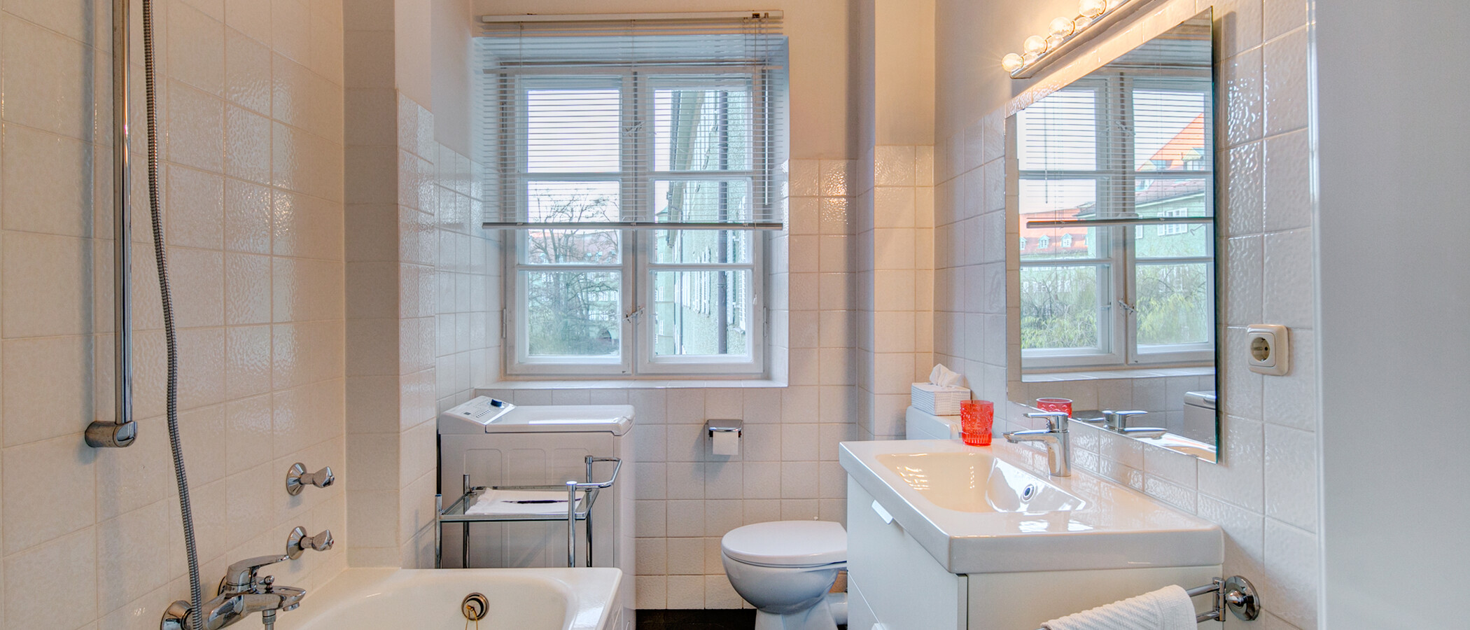 квартира München Moosach 01 ванная комната 2354