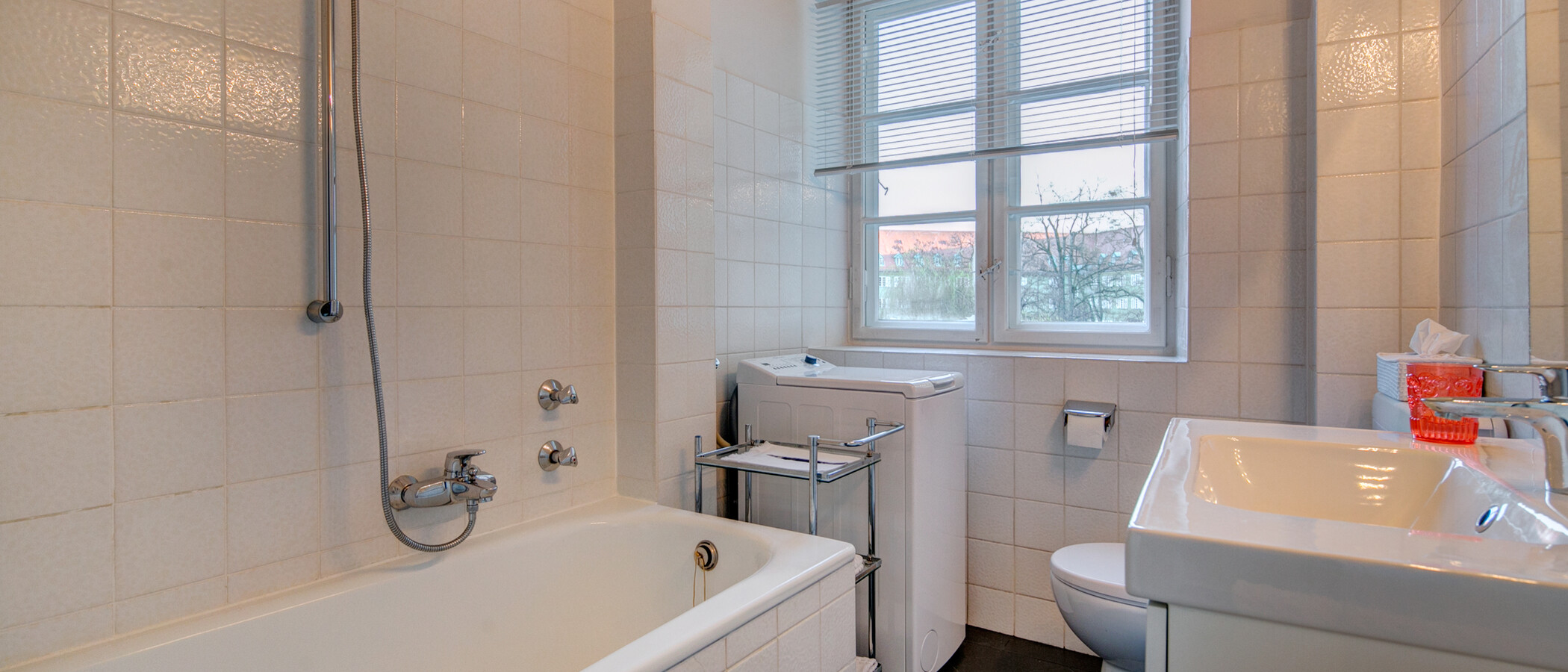 квартира München Moosach 02 ванная комната 2354