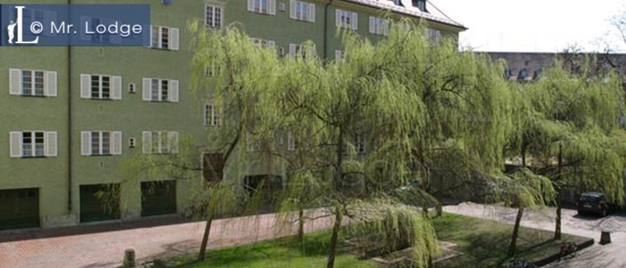 квартира München Moosach 01 вид из окна 2354