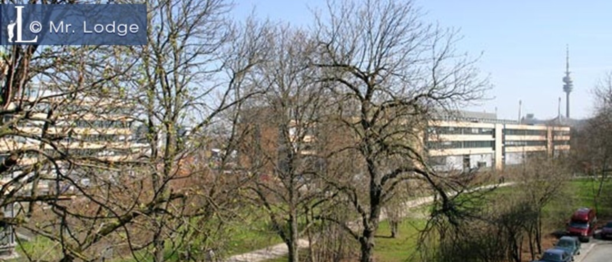 квартира München Moosach 03 вид из окна 2354