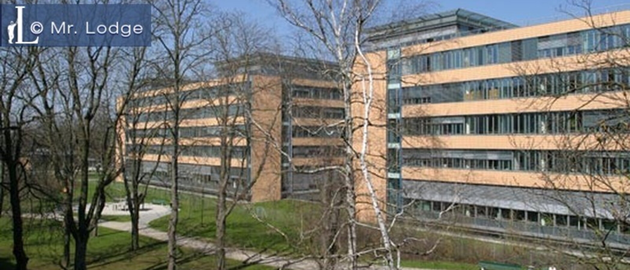 квартира München Moosach 04 вид из окна 2354