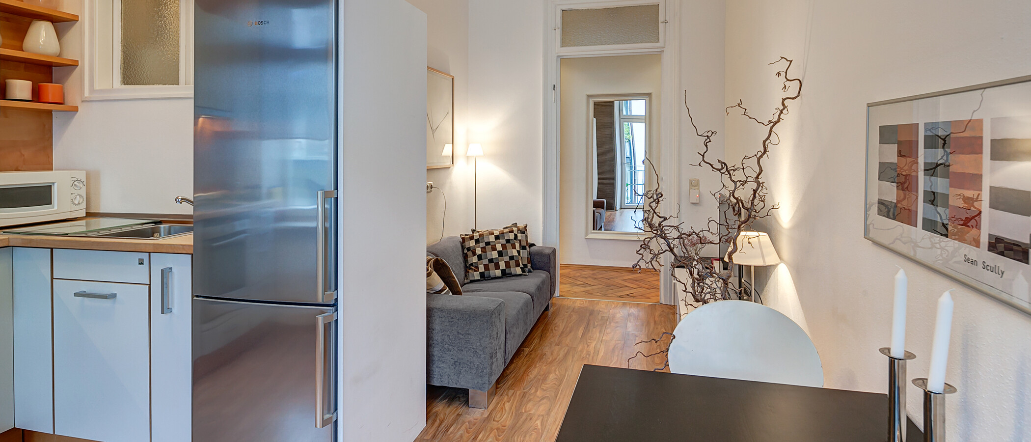 квартира München Gärtnerplatzviertel 04 кухня 2364