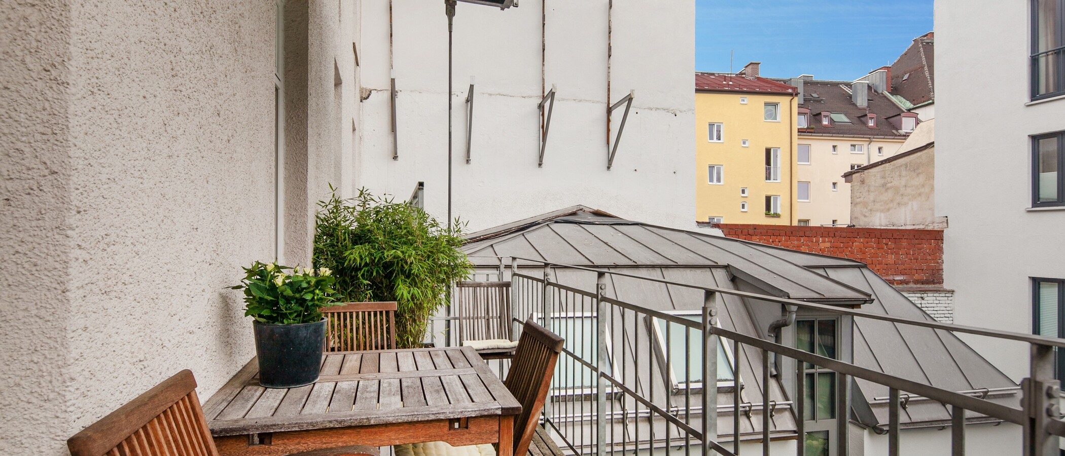 квартира München Gärtnerplatzviertel 02 балкон 2364