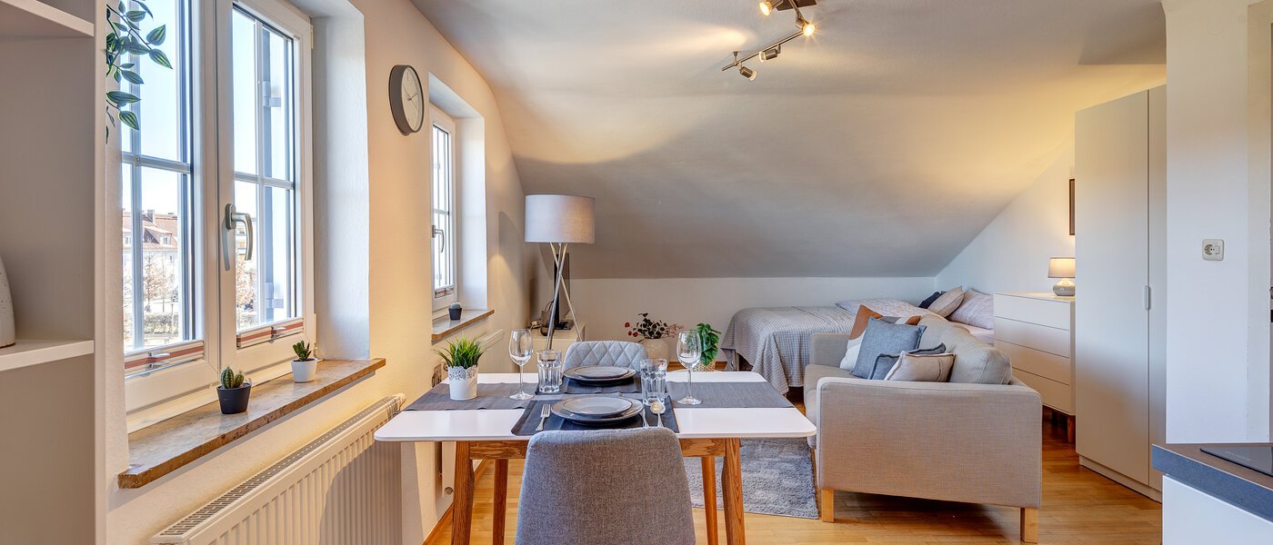 квартира München Sendling-Westpark 02 жилое пространство 2380