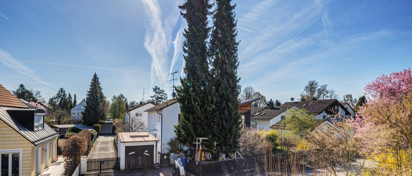 квартира München Waldperlach 04 вид из окна 2539