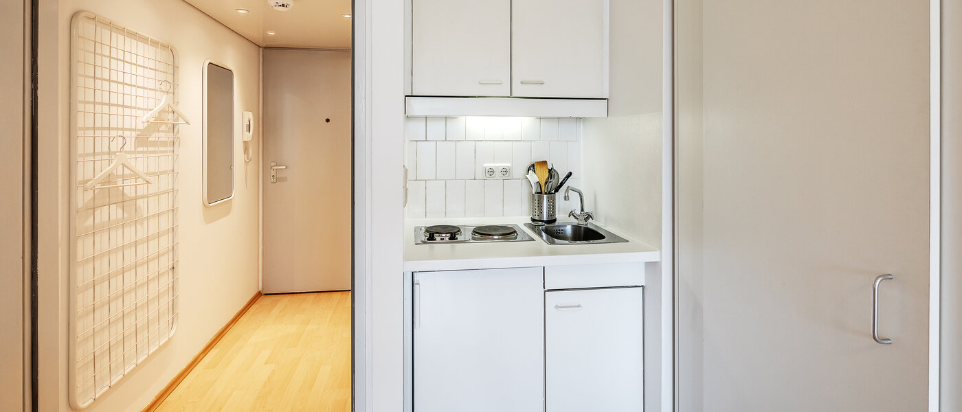 квартира München Isarvorstadt 01 кухня 2543