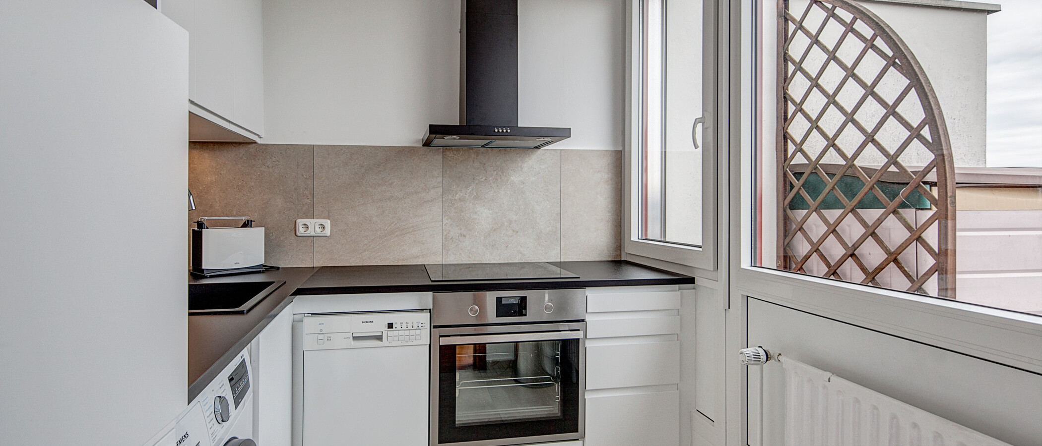 мансардная квартира München Maxvorstadt 01 кухня 255
