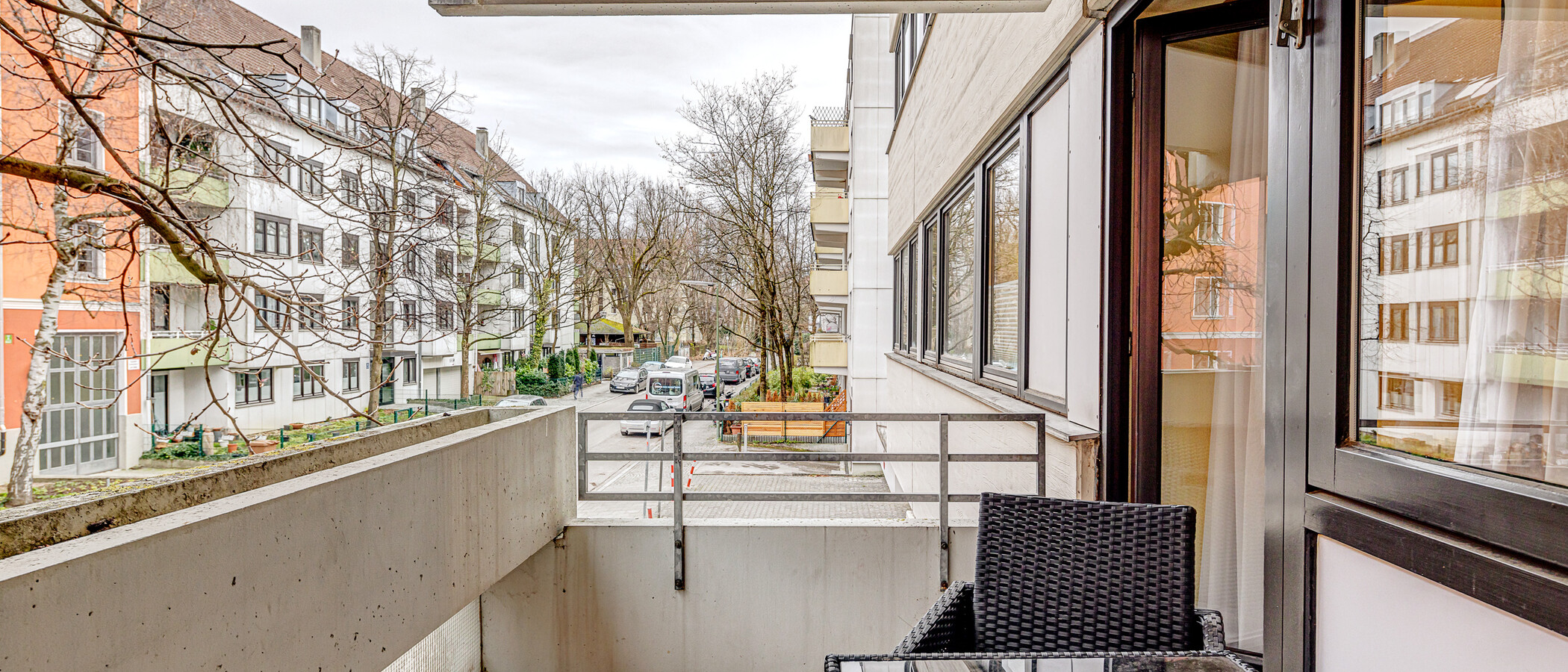 квартира München Sendling 02 балкон 256