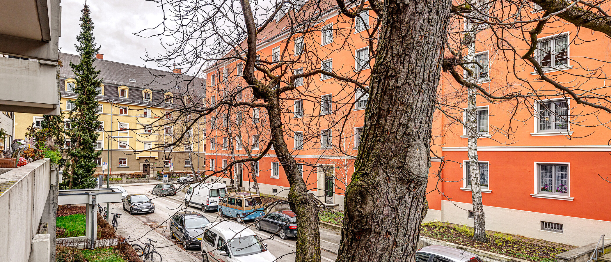 квартира München Sendling 01 вид из окна 256