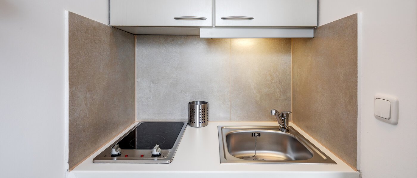 квартира München Milbertshofen 02 кухня 2619