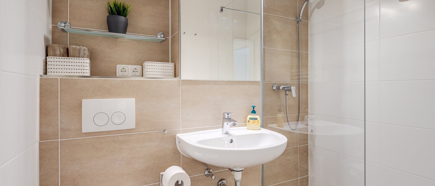 квартира München Milbertshofen 01 ванная комната 2619