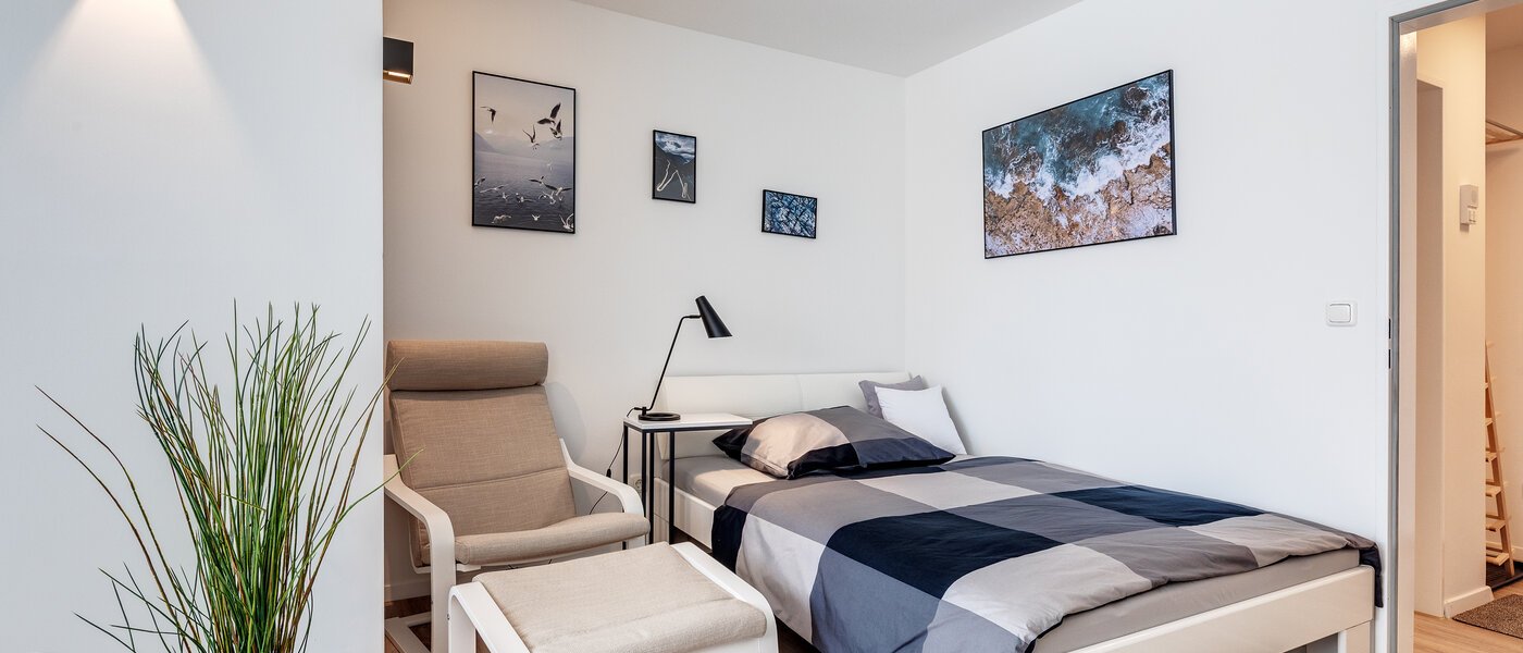 квартира München Milbertshofen 01 зона для сна 2619