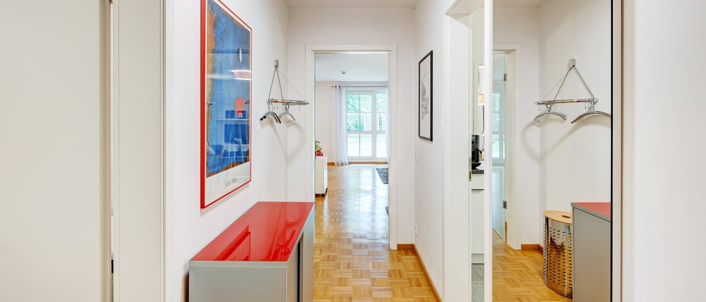 квартира München Harlaching 01 коридор 2673