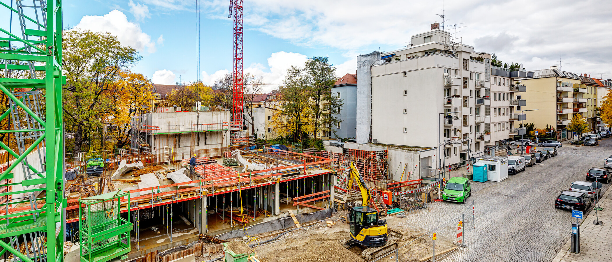 квартира München Neuhausen 02 вид из окна 2682