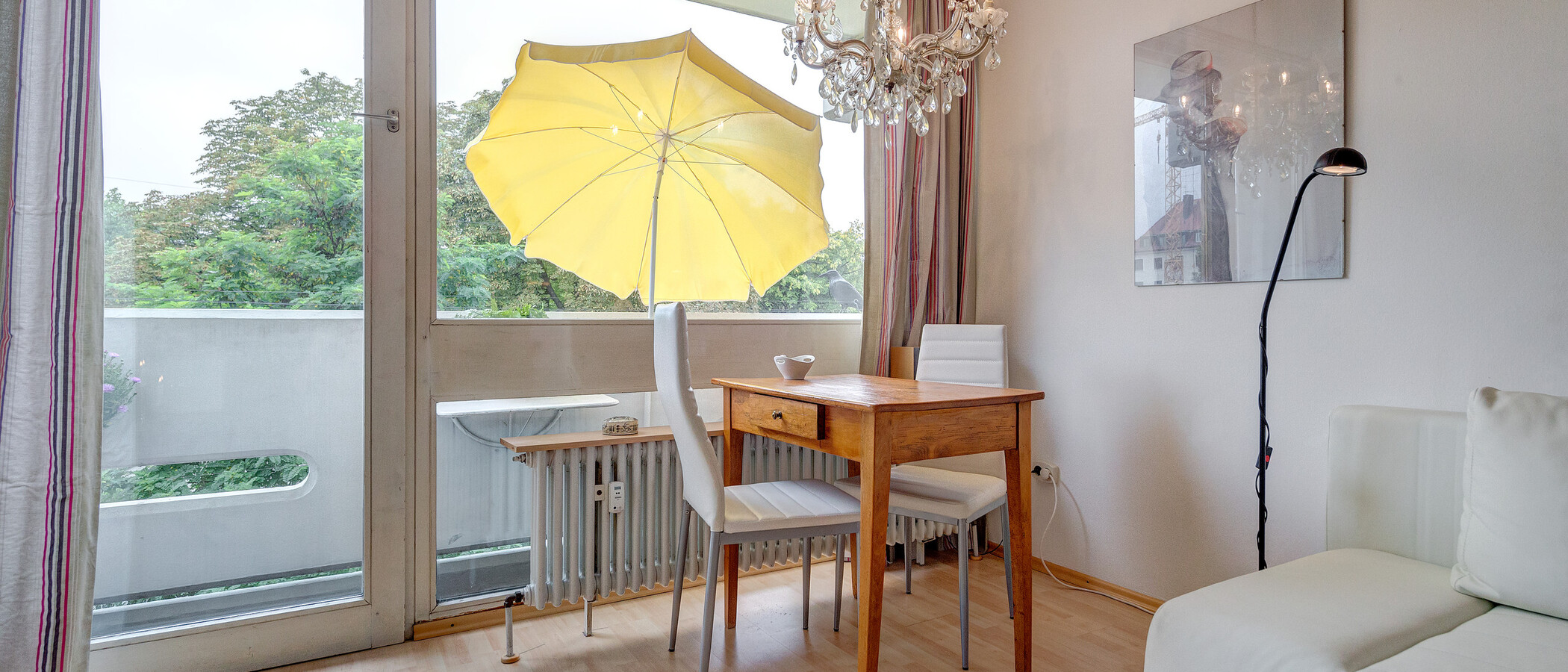 квартира München Schwabing (links der Leopoldstraße) 01 столовая 2684