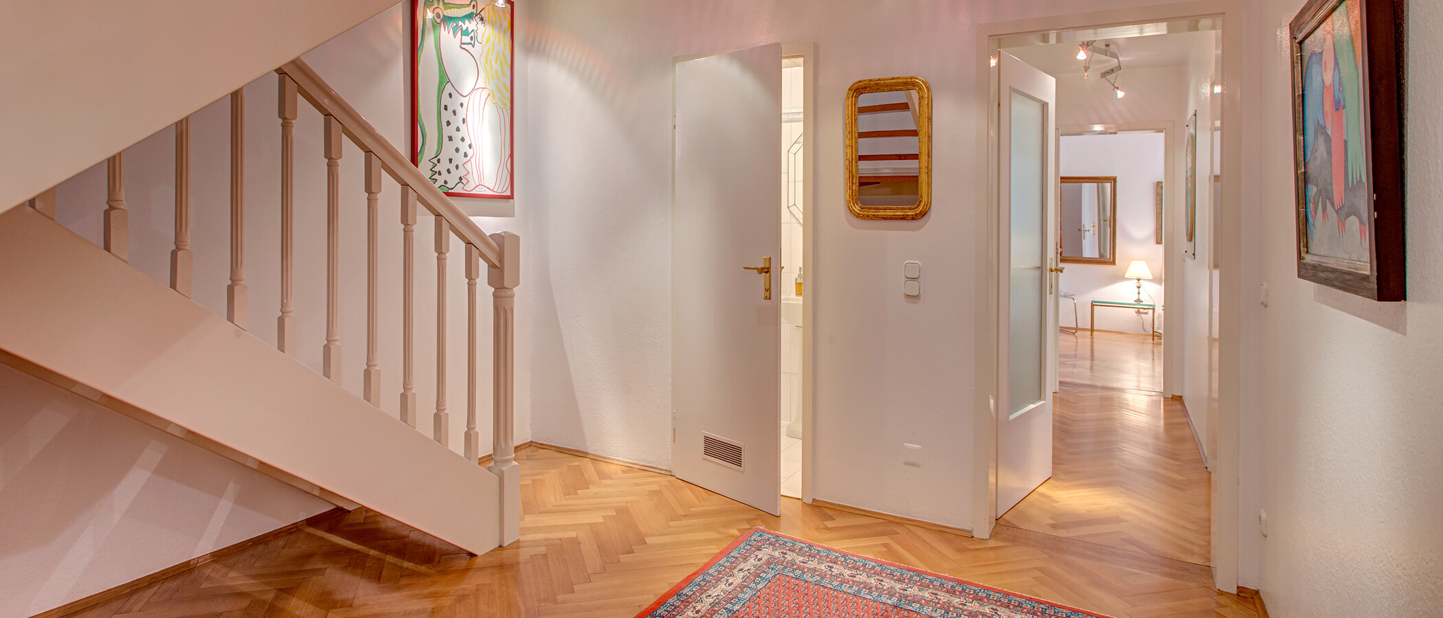 мансардная квартира München Schwabing (rechts der Leopoldstraße) 01 коридор 2693