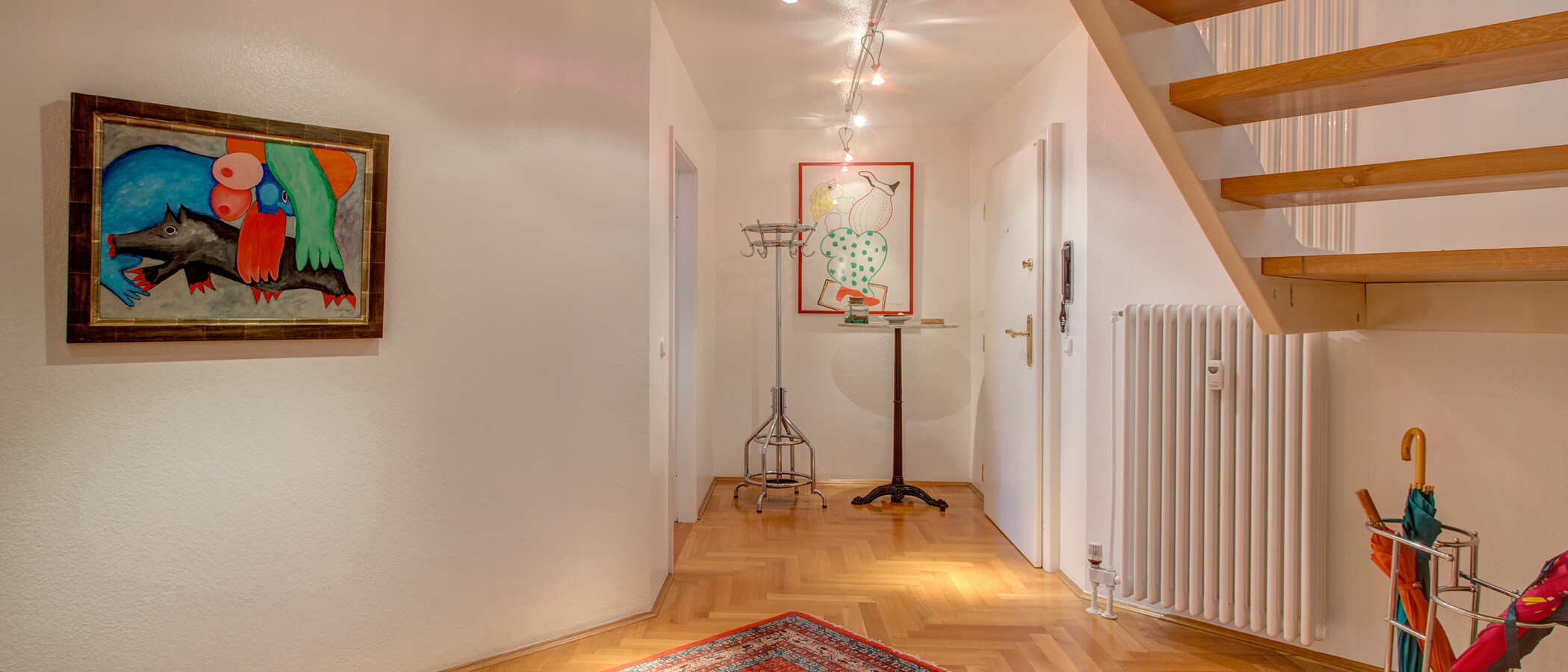 мансардная квартира München Schwabing (rechts der Leopoldstraße) 02 коридор 2693