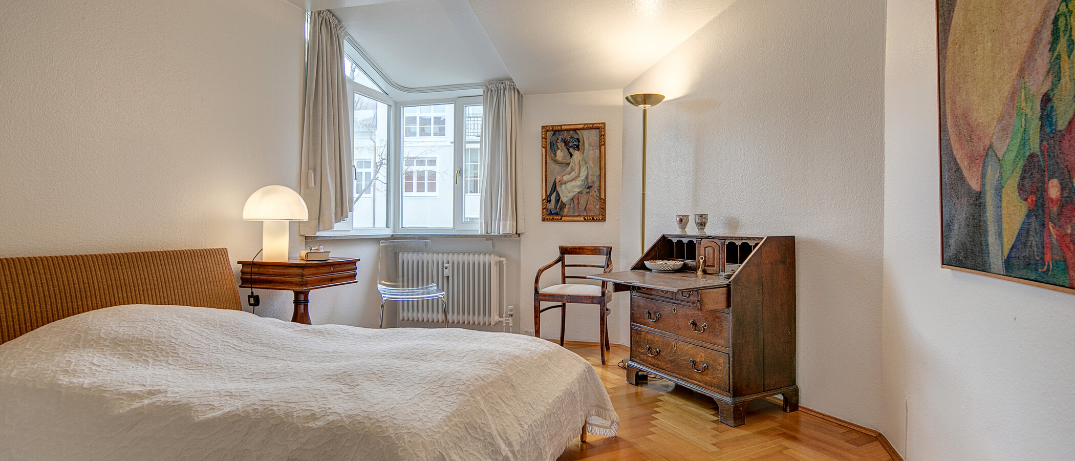 мансардная квартира München Schwabing (rechts der Leopoldstraße) 01 2-я спальная комната 2693