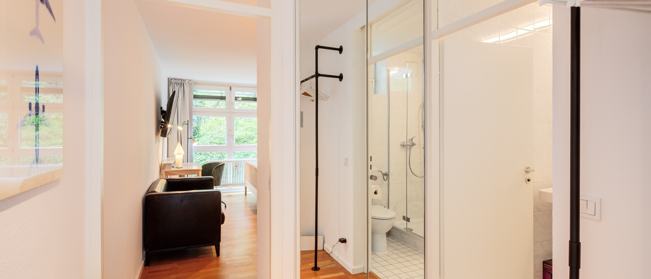 квартира München Schwabing-West 01 коридор 2711