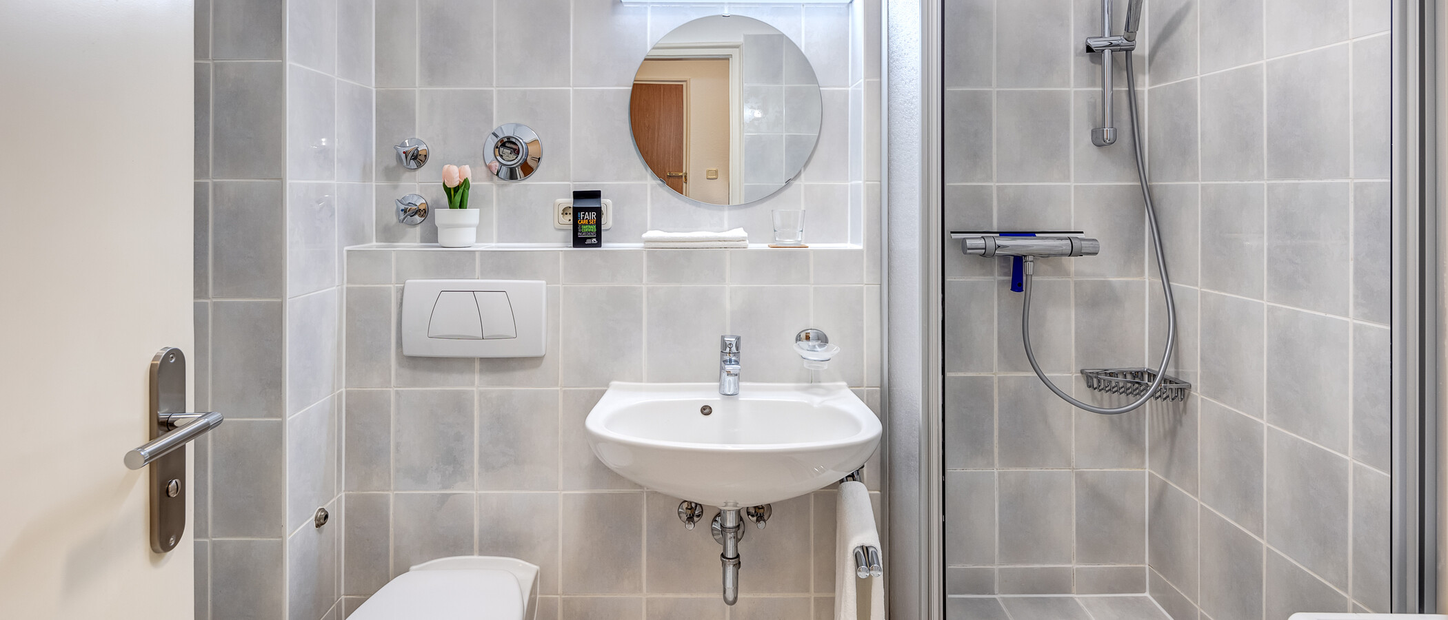 квартира München Obergiesing 01 ванная комната 2729