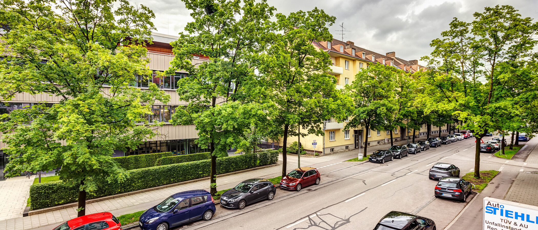 квартира München Obergiesing 02 вид из окна 2729