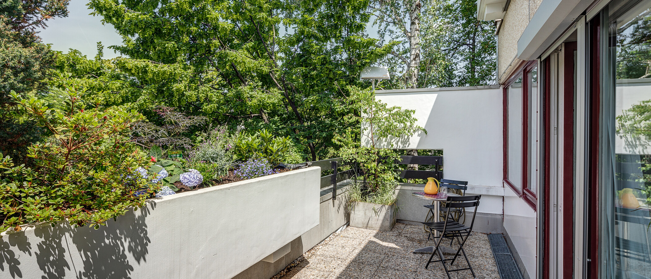 мансардная квартира München Neuhausen 03 терраса 2774