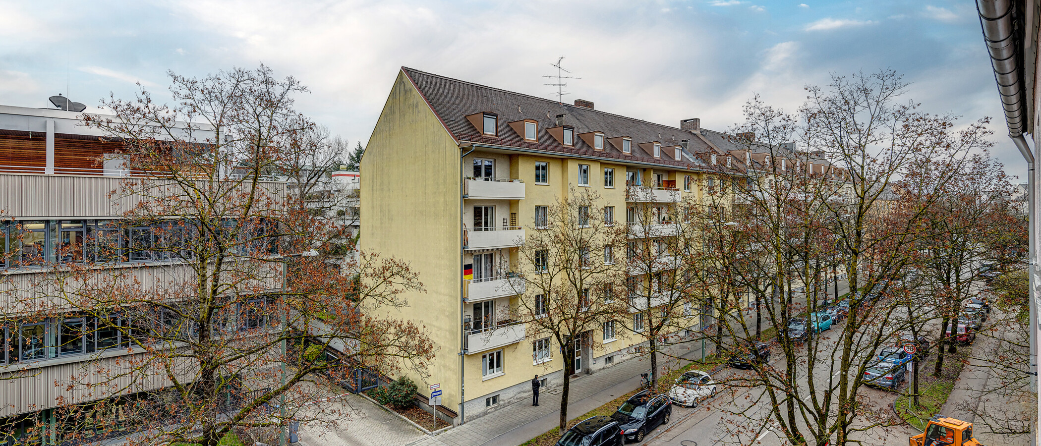квартира München Obergiesing 02 вид из окна 2823