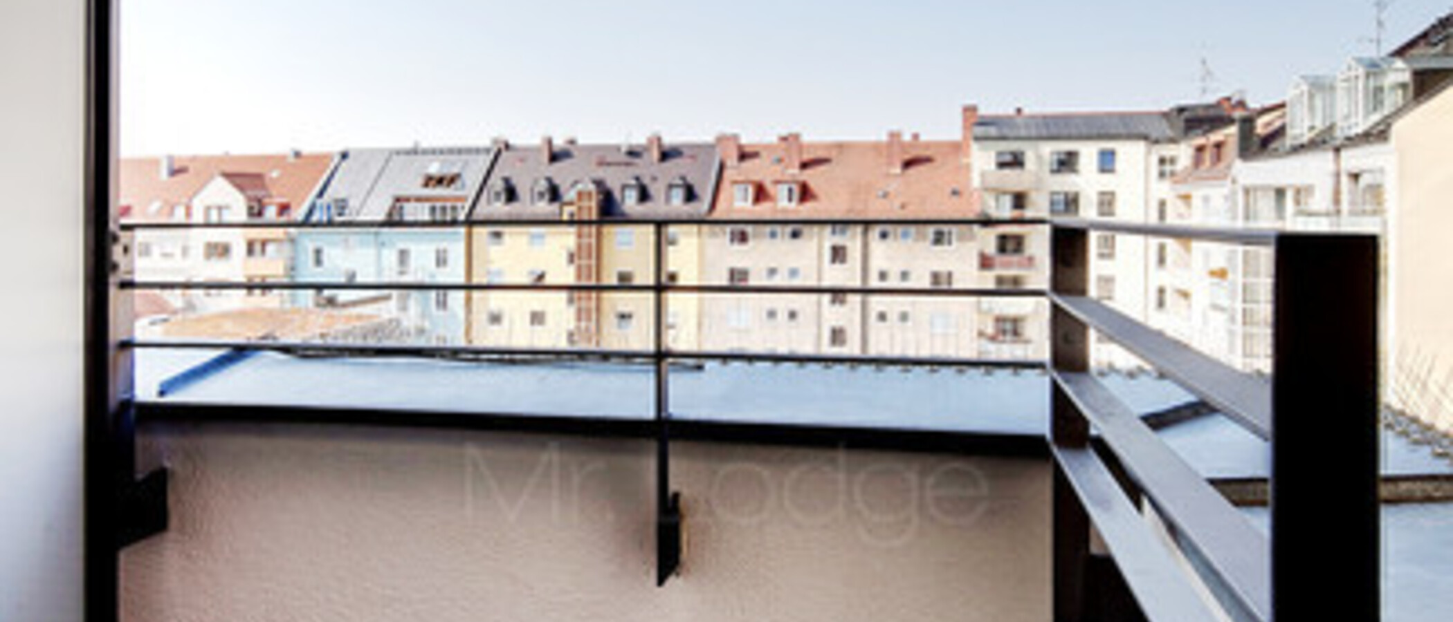 квартира München Maxvorstadt - Museumsviertel 02 балкон 2853