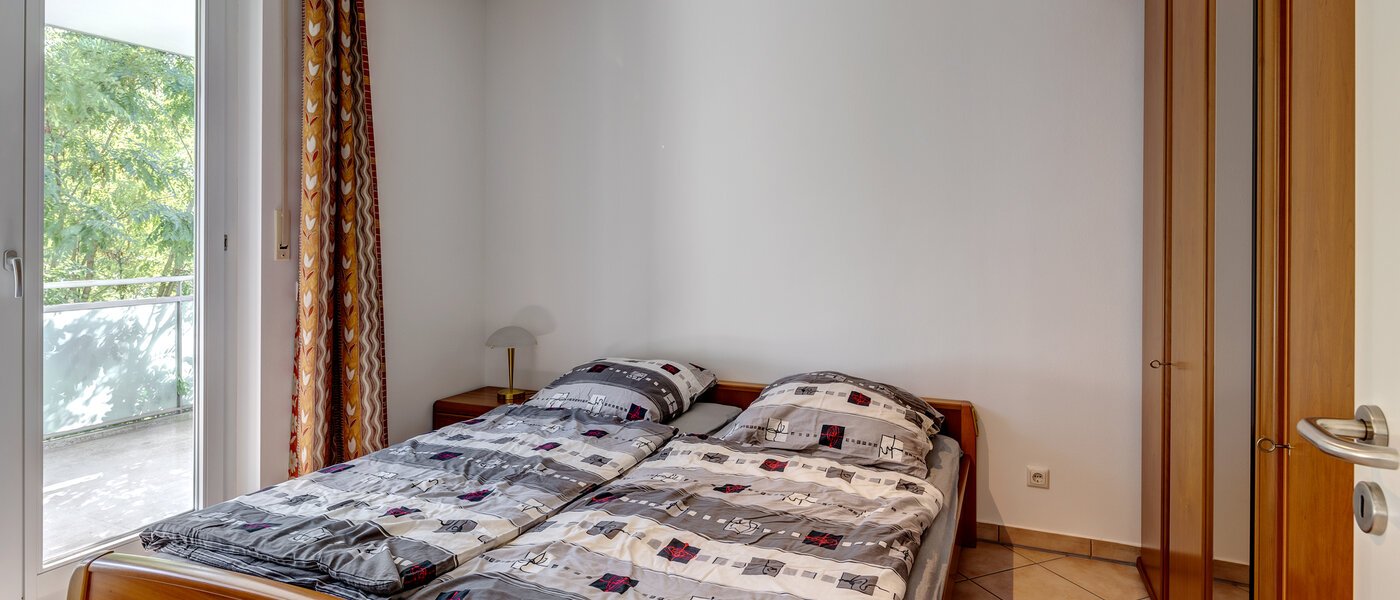 квартира München Parkstadt Schwabing 01 спальная комната 2876