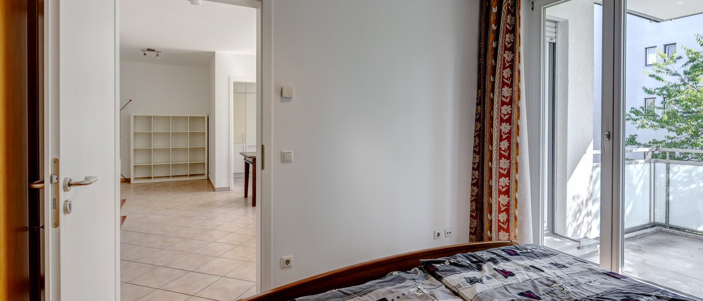 квартира München Parkstadt Schwabing 03 спальная комната 2876