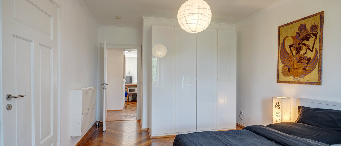 квартира München Haidhausen 02 спальная комната 2886